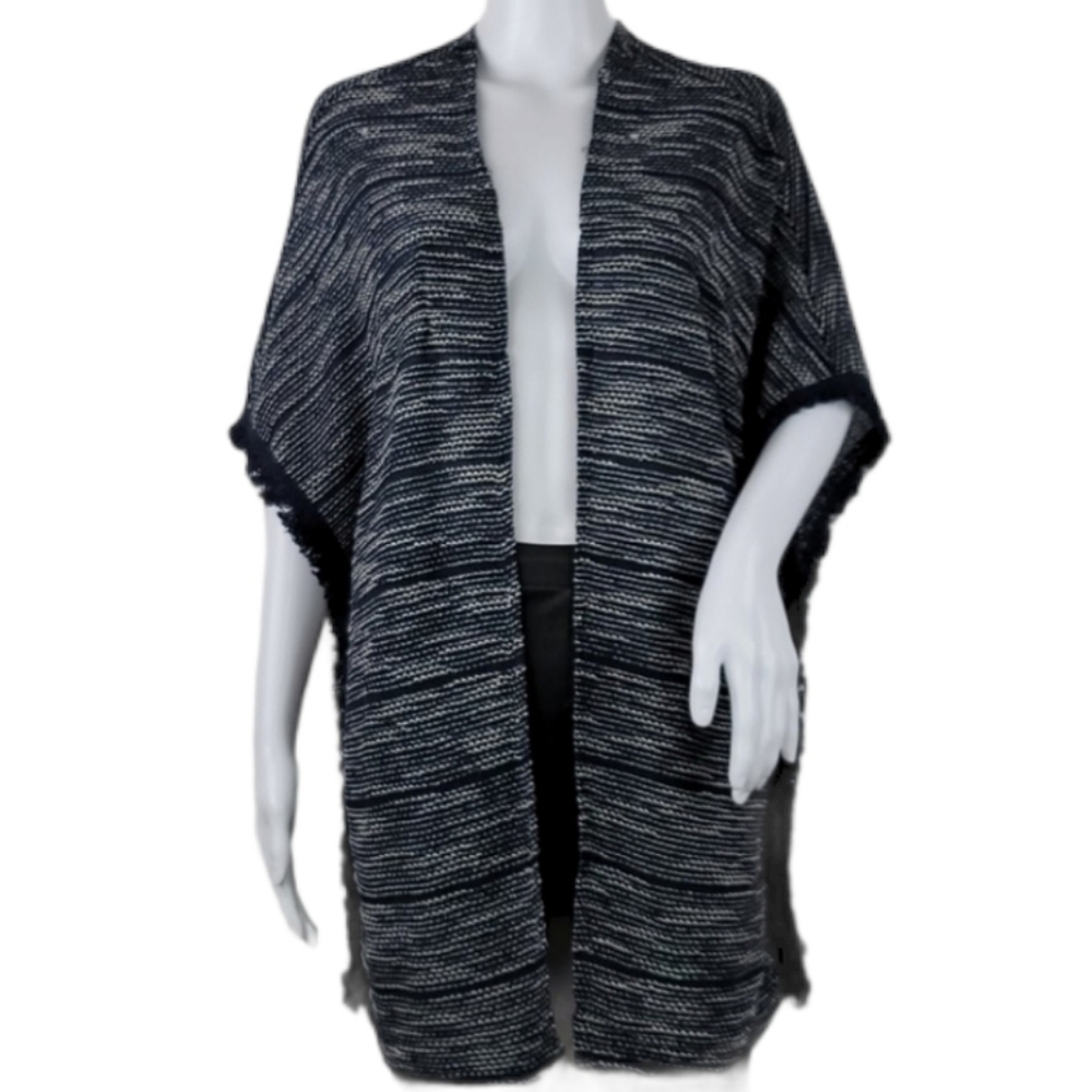 Maison Jules Print Open Cardigan Short Sleeve - Picture 2 of 11